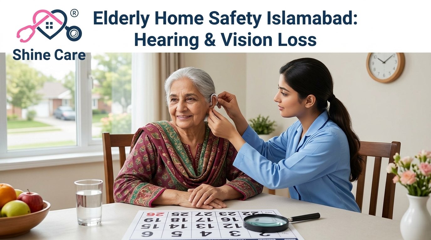 Elderly Home Safety Islamabad: Hearing & Vision Loss