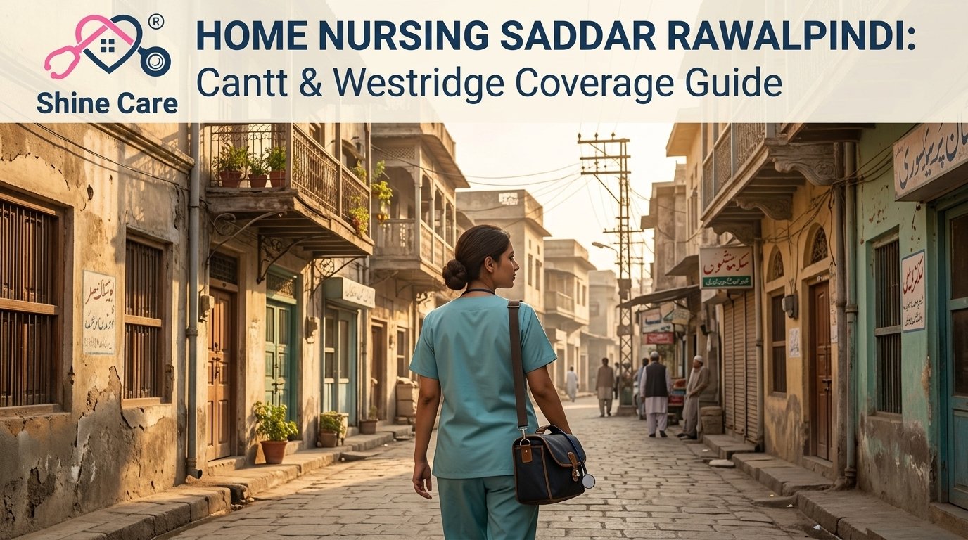Home Nursing Saddar Rawalpindi: Cantt & Westridge Coverage Guide