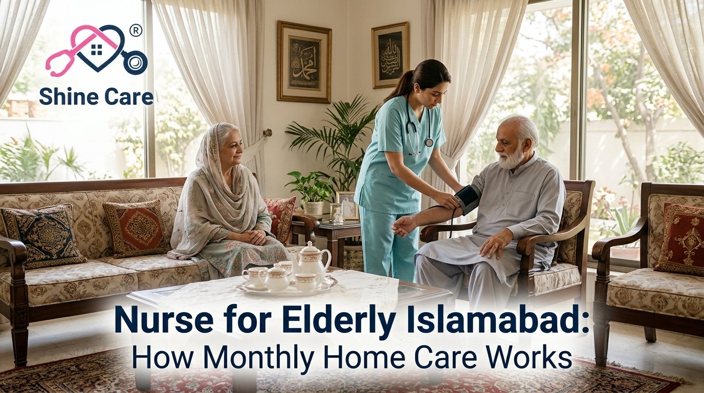 Nurse for Elderly Islamabad: How Monthly Home Care Works