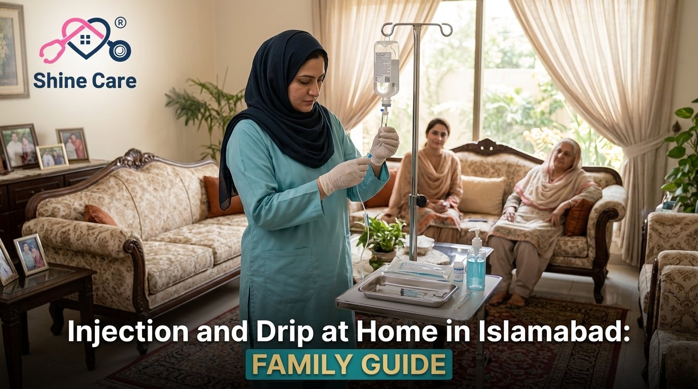 Injection and Drip at Home in Islamabad: Family Guide